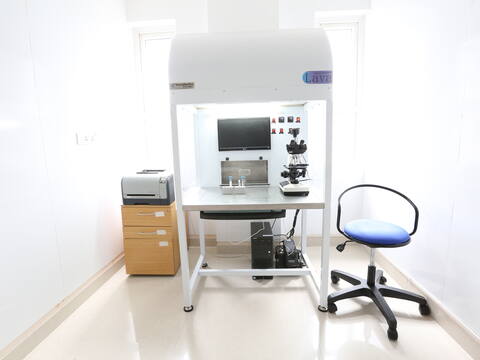 The andrology lab at Jananam Neelankarai